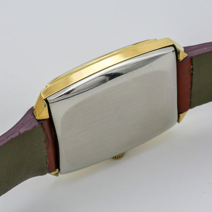 OMEGA DE VILLE AUTOMATIC TWO-TONE GOLD DIAL REF. 162.048