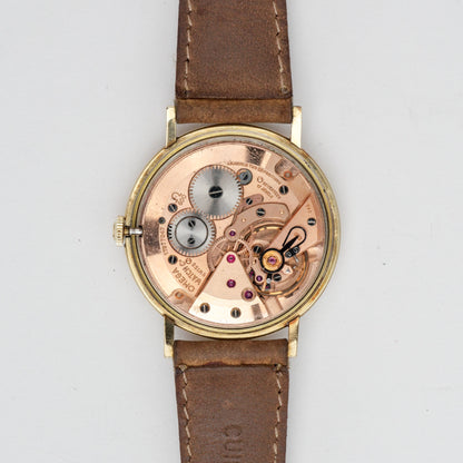 OMEGA 14K GOLD FILLED "PATINA" DIAL REF. P-6286