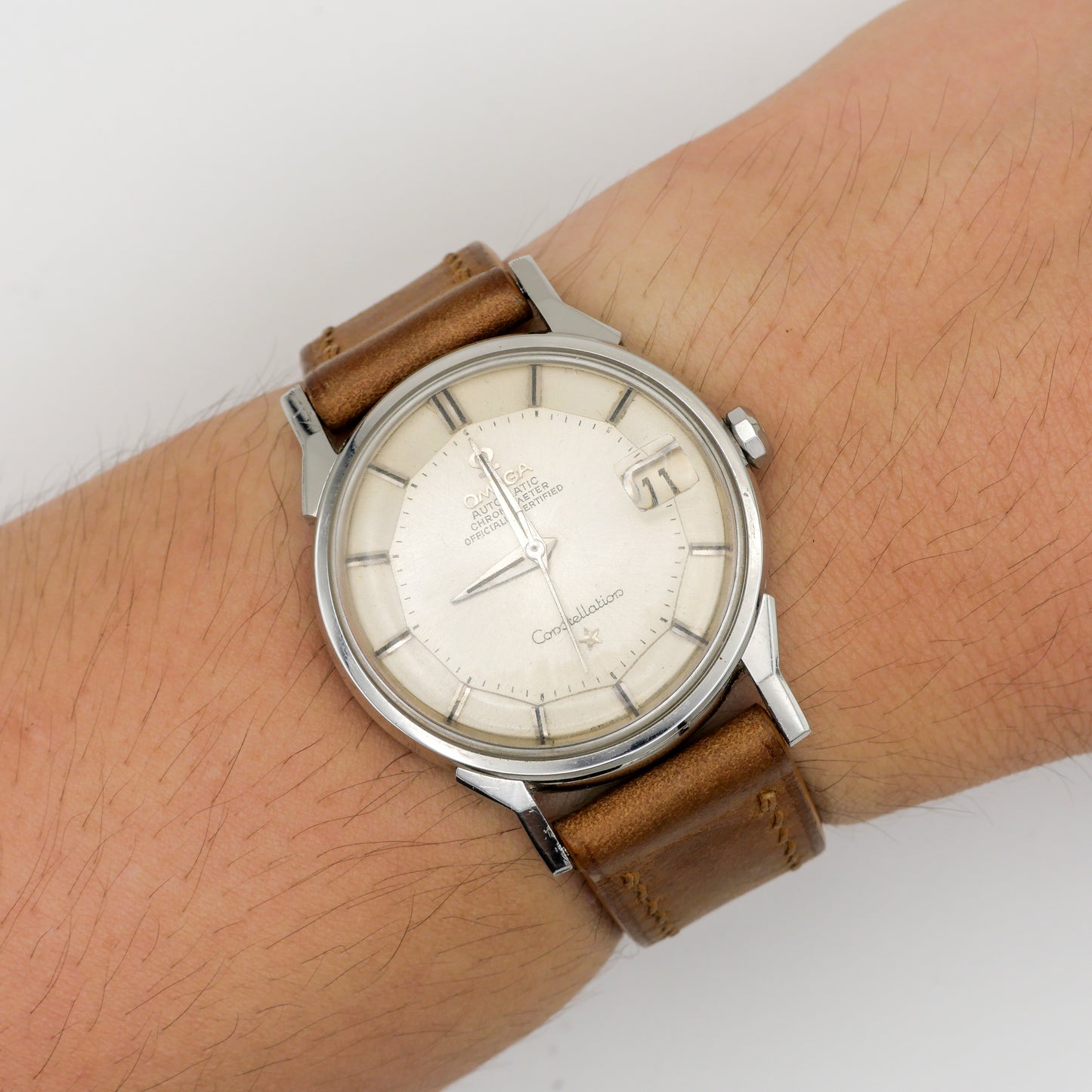 OMEGA CONSTELLATION "PIE PAN" CHRONOMETER AUTOMATIC REF. 168.005