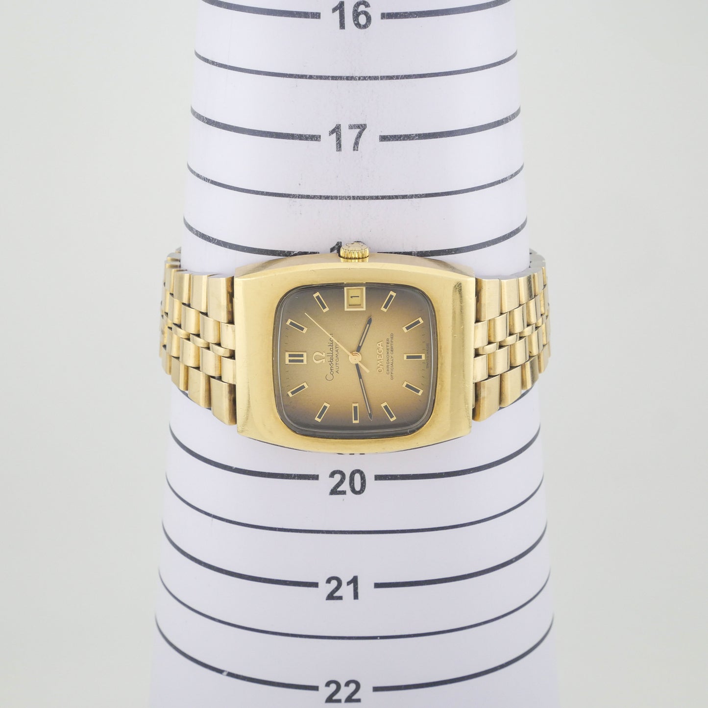 OMEGA CONSTELLATION "TV" AUTOMATIC CHRONOMETER OFFICIALLY CERTIFIED REF. 168.0058