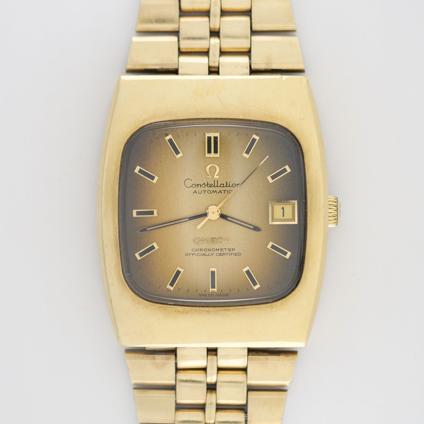 OMEGA CONSTELLATION "TV" AUTOMATIC CHRONOMETER OFFICIALLY CERTIFIED REF. 168.0058