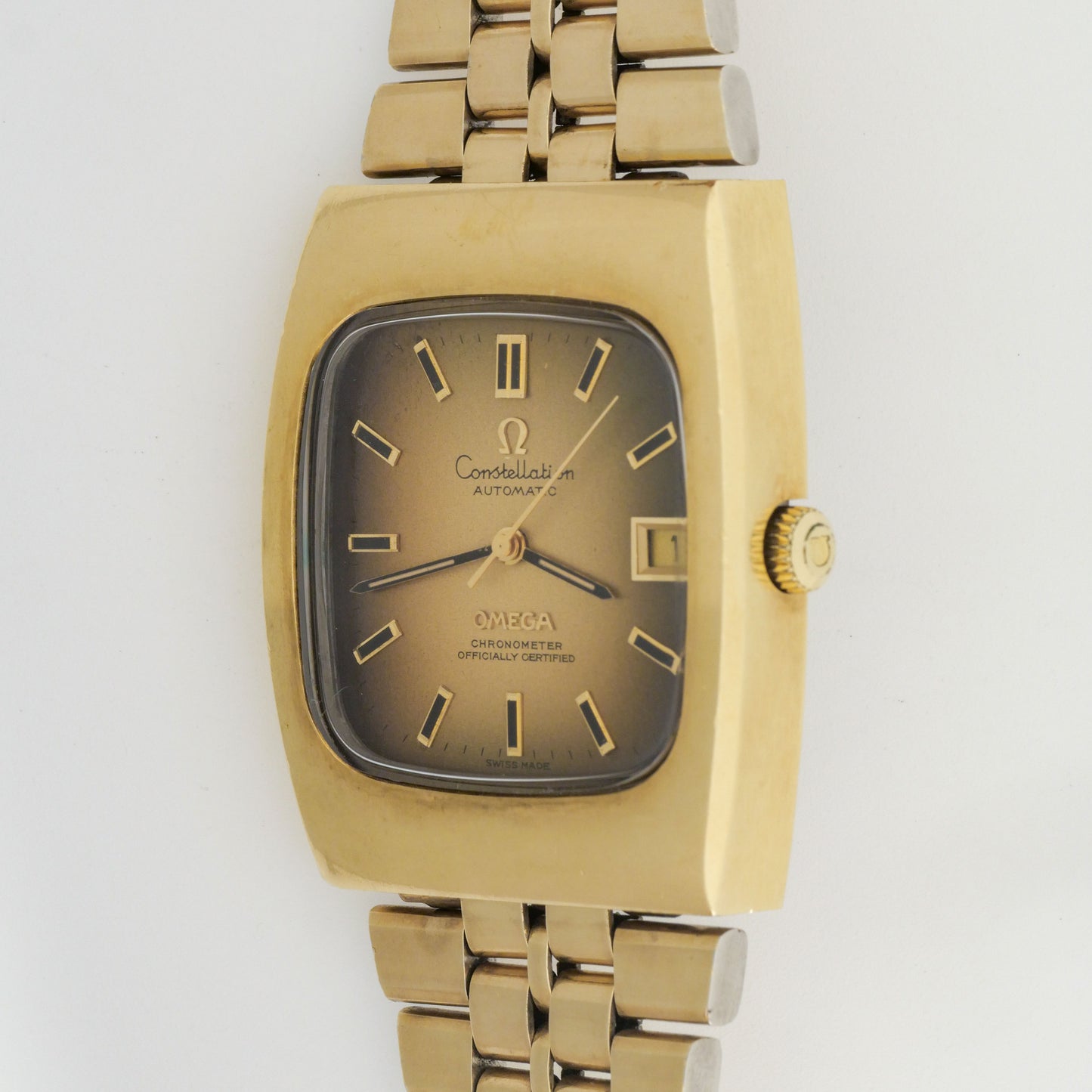 OMEGA CONSTELLATION "TV" AUTOMATIC CHRONOMETER OFFICIALLY CERTIFIED REF. 168.0058