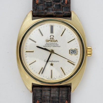 OMEGA CONSTELLATION AUTOMATIC CHRONOMETER  GOLD CAP REF. 168.017