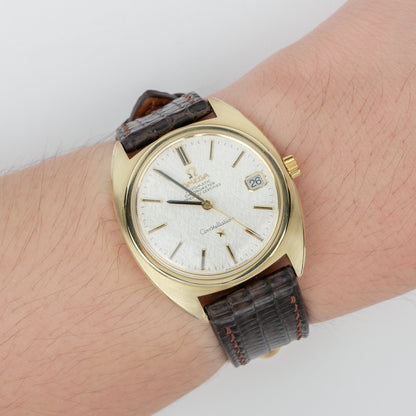 OMEGA CONSTELLATION AUTOMATIC CHRONOMETER  GOLD CAP REF. 168.017