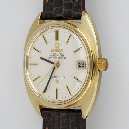 OMEGA CONSTELLATION AUTOMATIC CHRONOMETER  GOLD CAP REF. 168.017