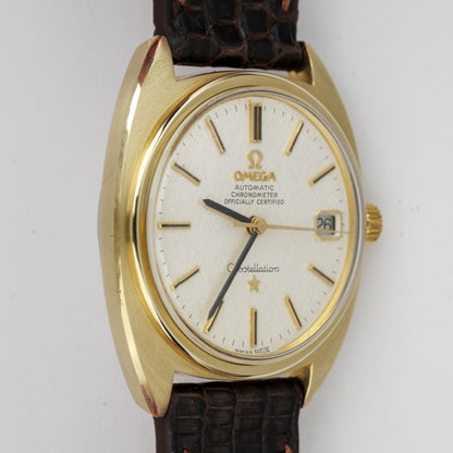 OMEGA CONSTELLATION AUTOMATIC CHRONOMETER  GOLD CAP REF. 168.017