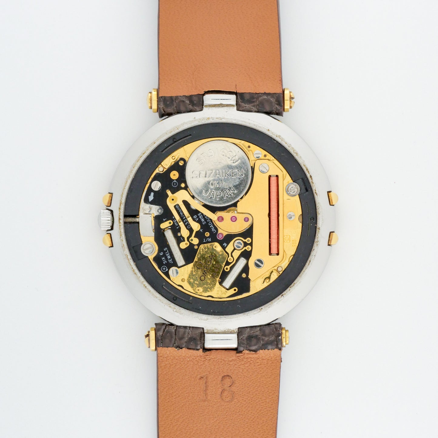 OMEGA CONSTELLATION 18K YELLOW GOLD & STEEL REF. 196.1070