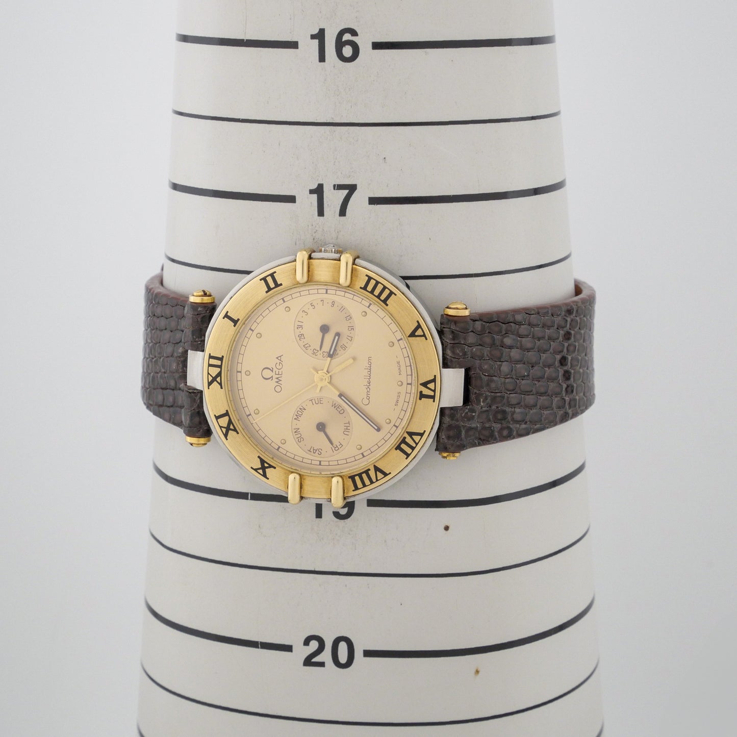 OMEGA CONSTELLATION 18K YELLOW GOLD & STEEL REF. 196.1070