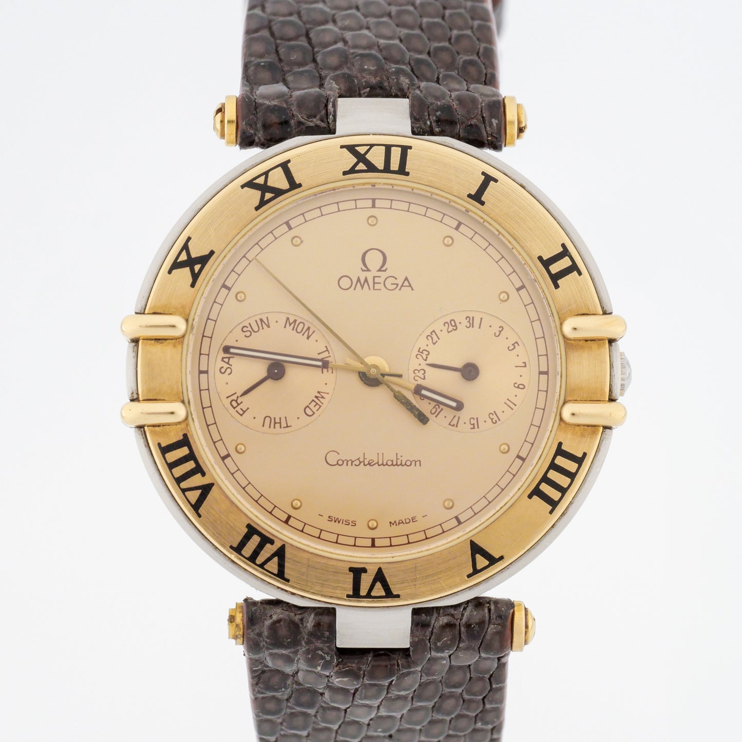 OMEGA CONSTELLATION 18K YELLOW GOLD & STEEL REF. 196.1070