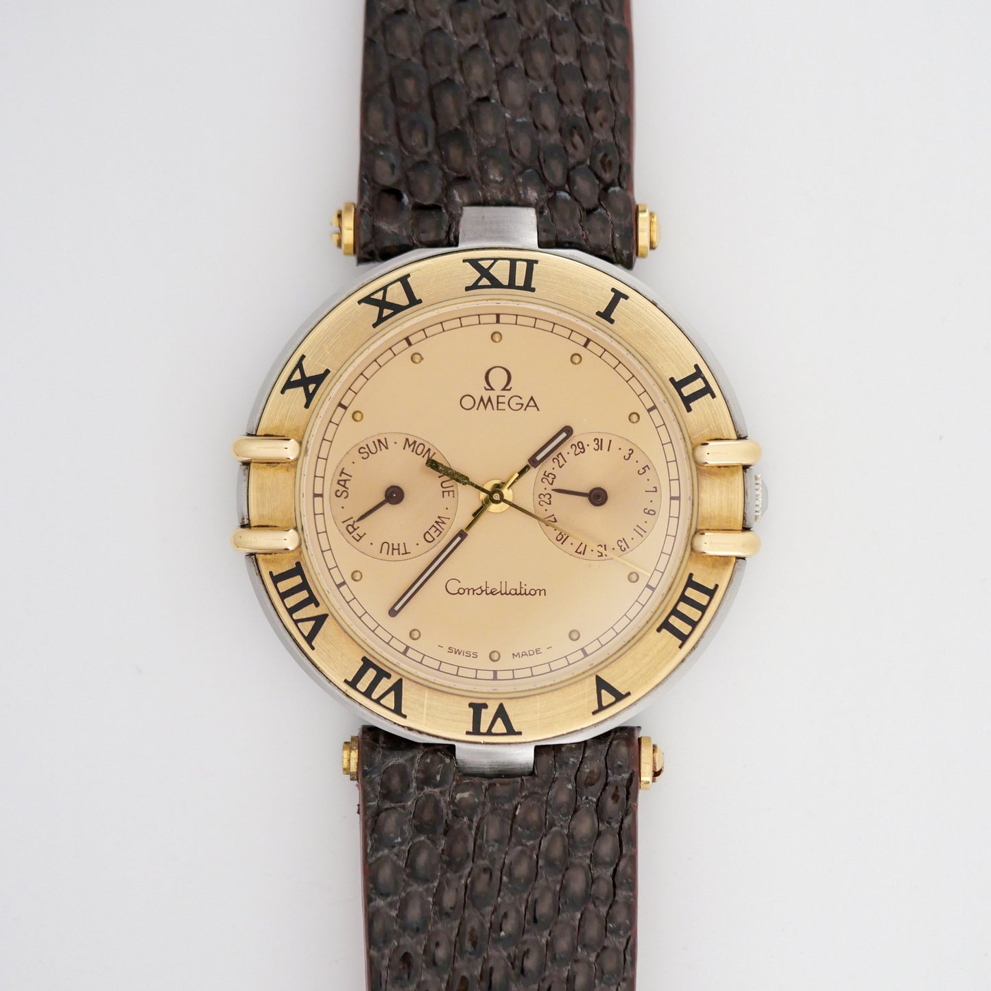 OMEGA CONSTELLATION 18K YELLOW GOLD & STEEL REF. 196.1070