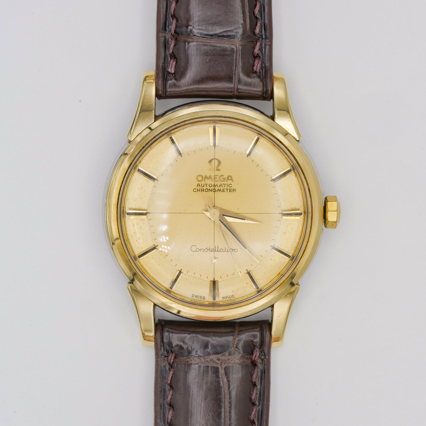 OMEGA CONSTELLATION CHRONOMETER AUTOMATIC "PIE PAN" REF. 14381-61-SC