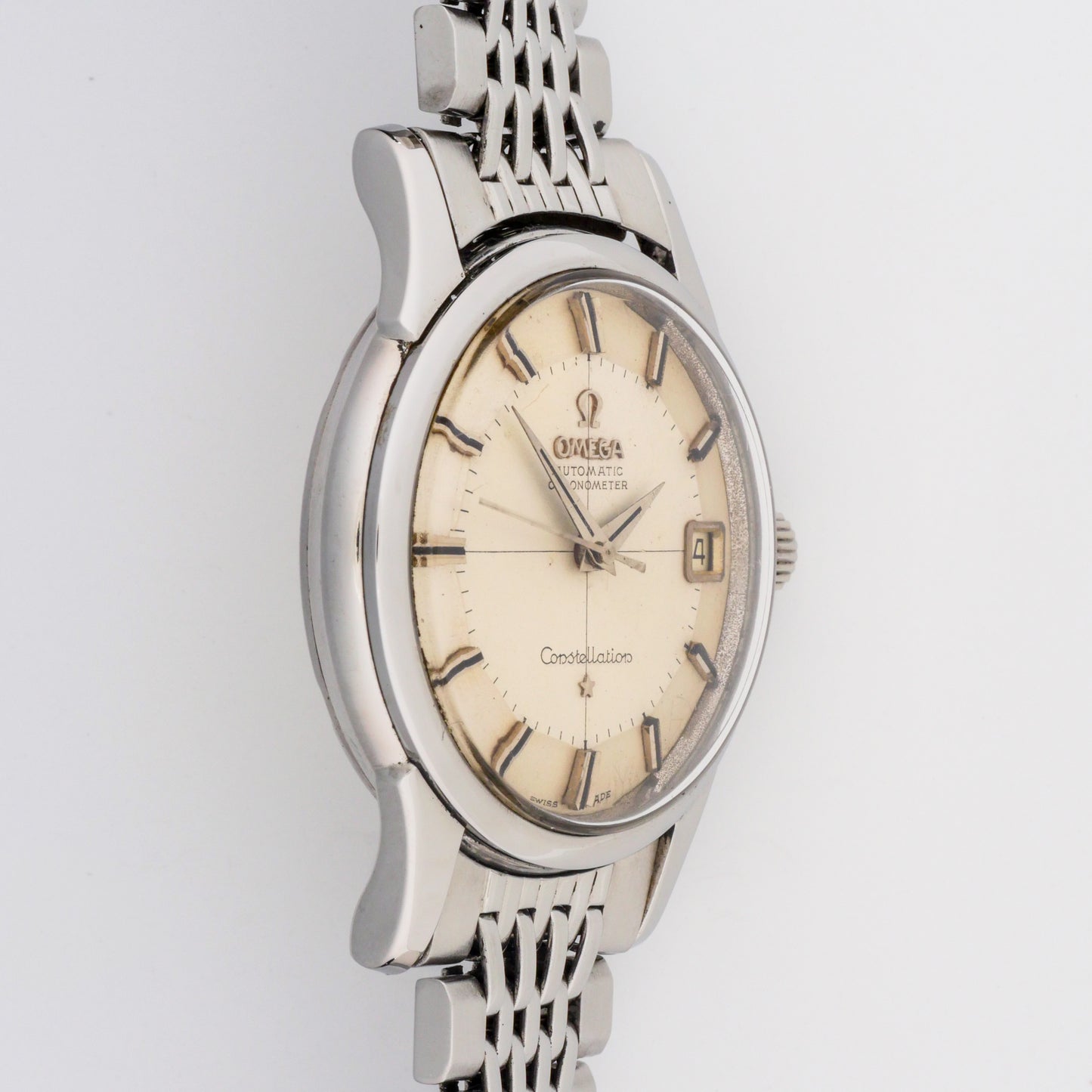 OMEGA CONSTELLATION CHRONOMETER AUTOMATIC "PIE-PAN" REF. 14393-61-SC