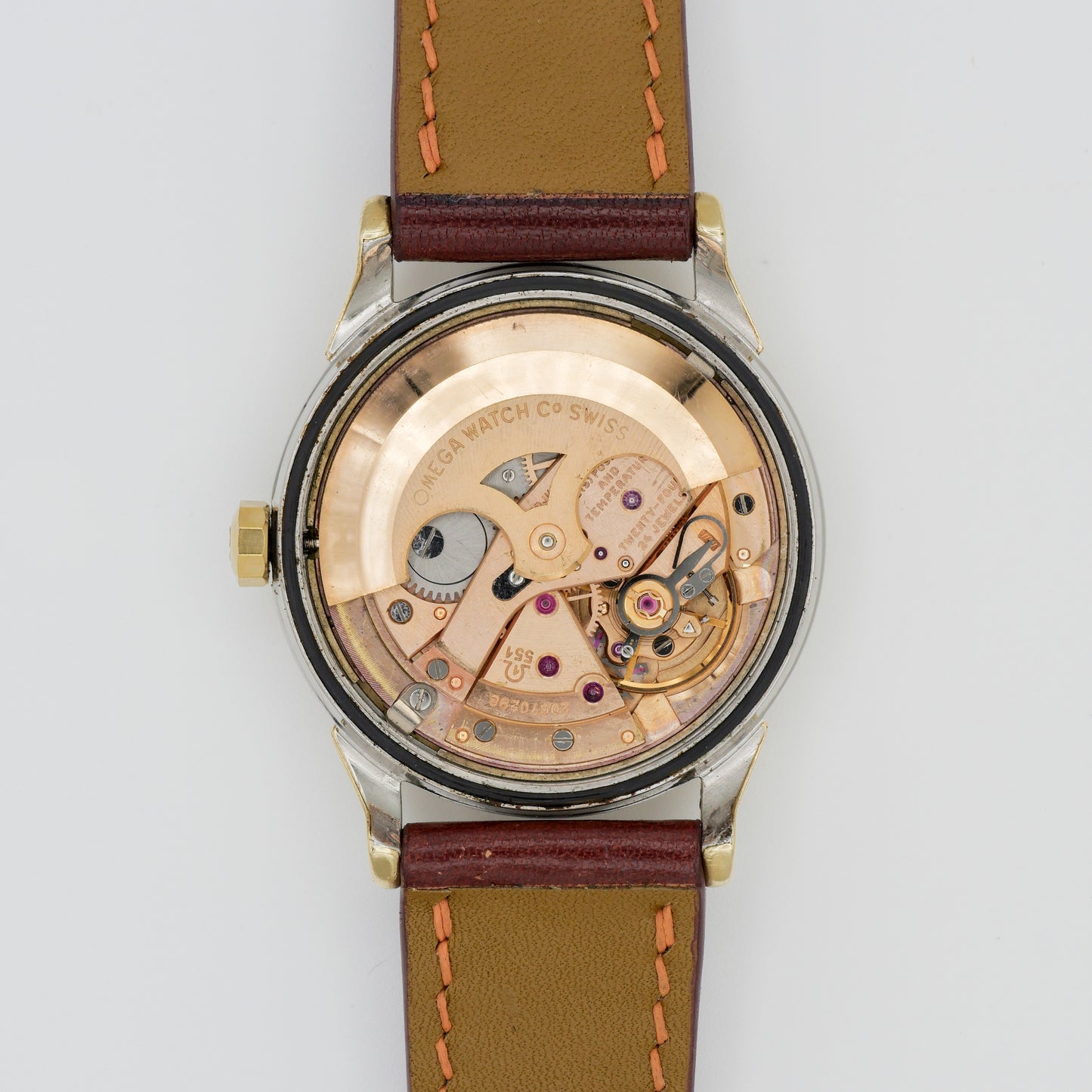 OMEGA CONSTELLATION CHRONOMETER AUTOMATIC "PIE PAN" GOLD CAPPED REF. 14900-61-SC