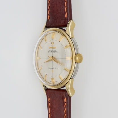OMEGA CONSTELLATION CHRONOMETER AUTOMATIC "PIE PAN" GOLD CAPPED REF. 14900-61-SC