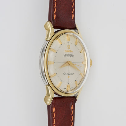 OMEGA CONSTELLATION CHRONOMETER AUTOMATIC "PIE PAN" GOLD CAPPED REF. 14900-61-SC