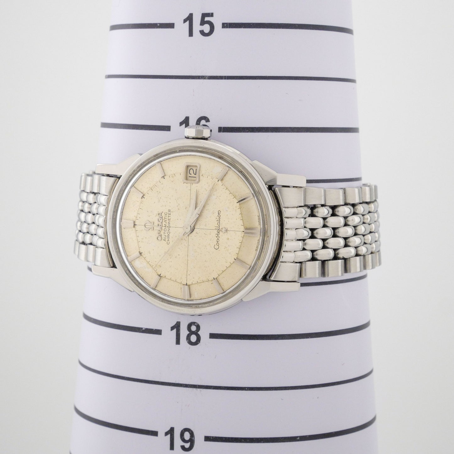 OMEGA CONSTELLATION CHRONOMETER AUTOMATIC "PIE-PAN" REF. 14902-61-SC