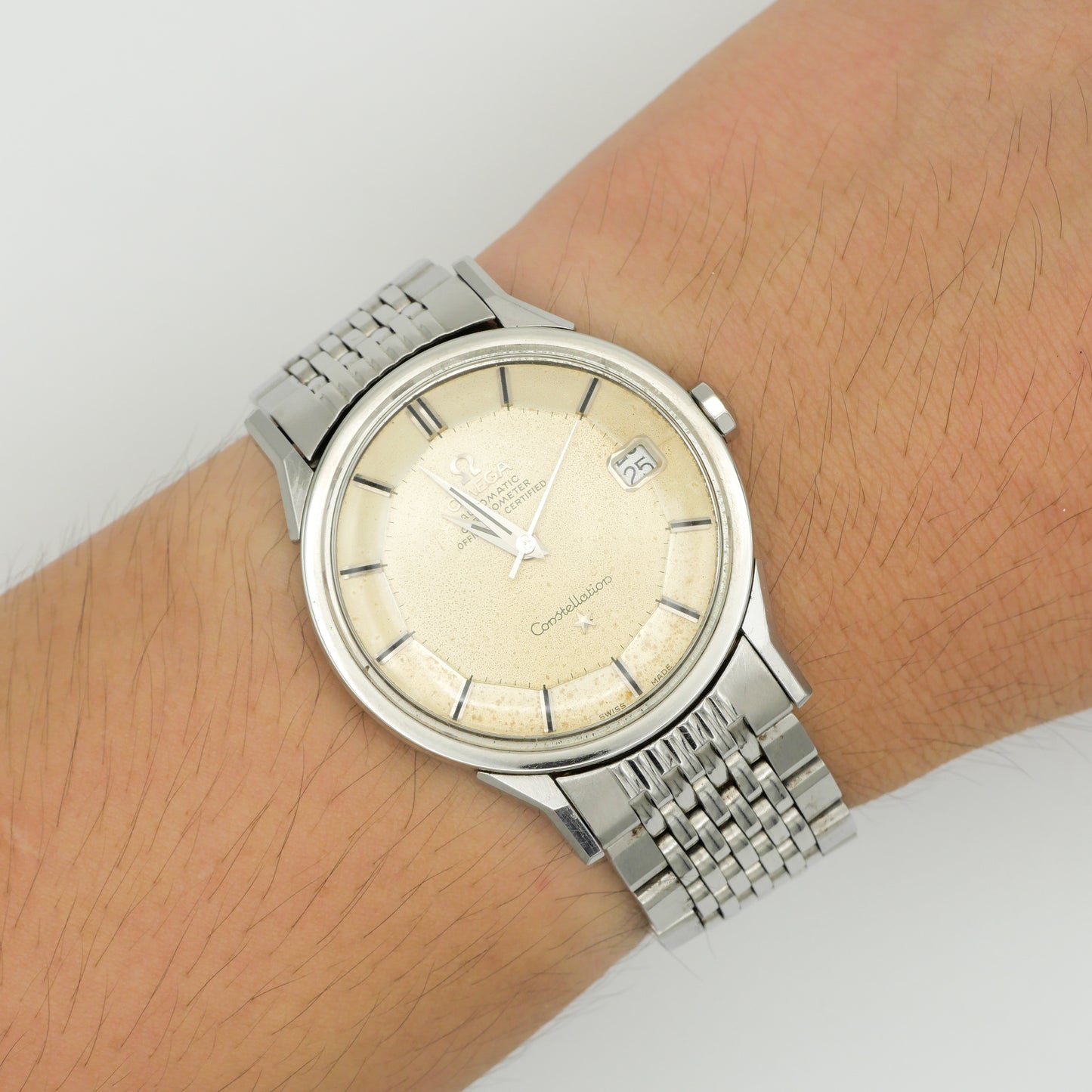 OMEGA CONSTELLATION CHRONOMETER AUTOMATIC "PIE PAN" REF. 168.005