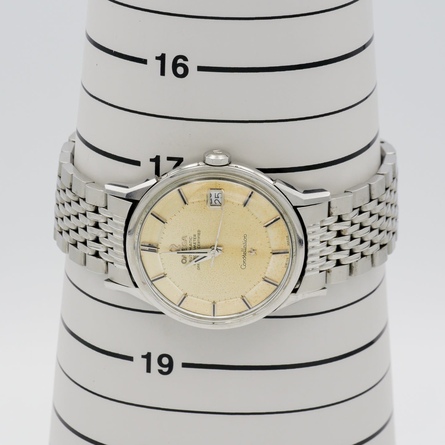 OMEGA CONSTELLATION CHRONOMETER AUTOMATIC "PIE PAN" REF. 168.005