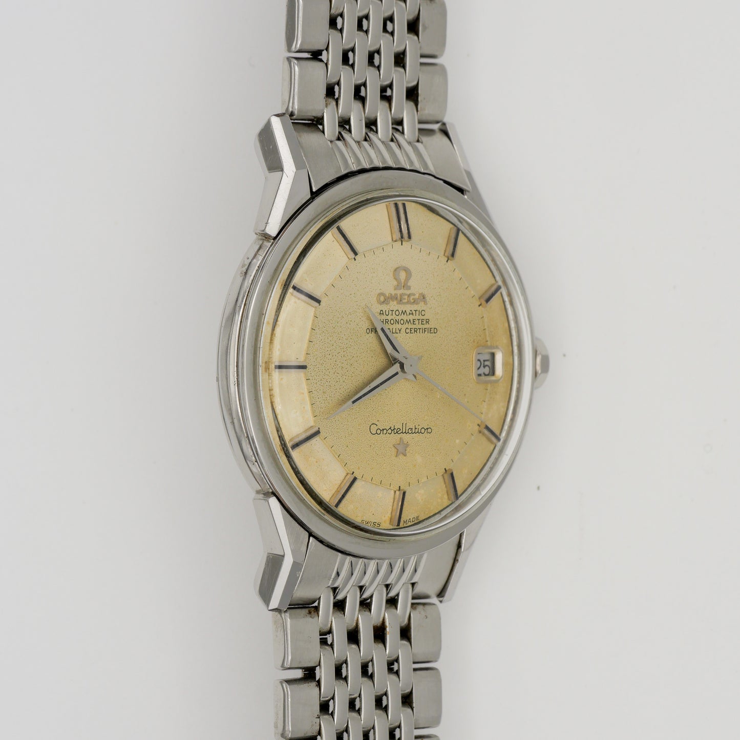 OMEGA CONSTELLATION CHRONOMETER AUTOMATIC "PIE PAN" REF. 168.005