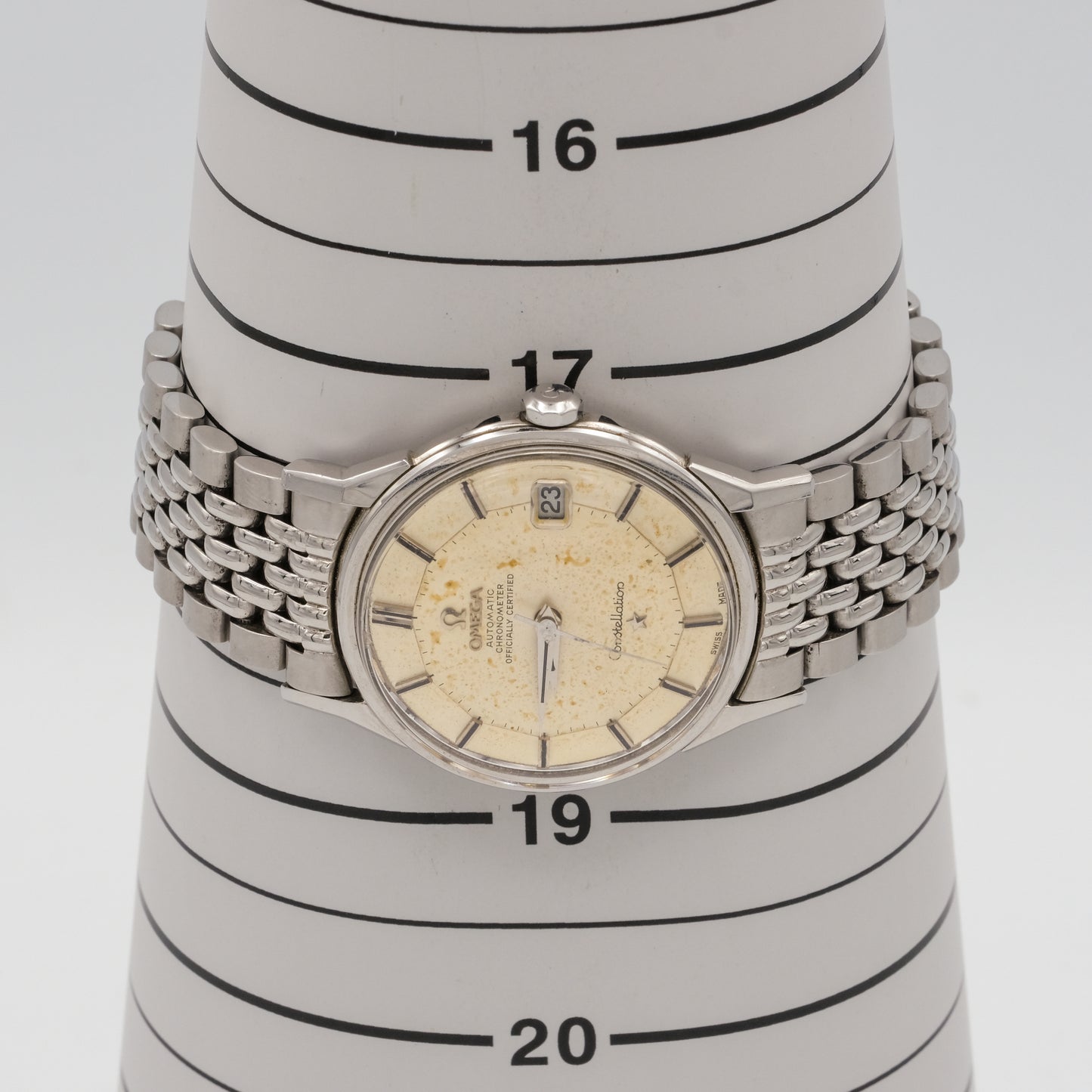 OMEGA CONSTELLATION CHRONOMETER AUTOMATIC "PIE PAN" REF. 168.005