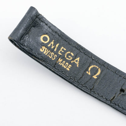 OMEGA LEATHER STRAP + STEEL BUCKLE