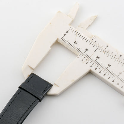 OMEGA LEATHER STRAP + STEEL BUCKLE