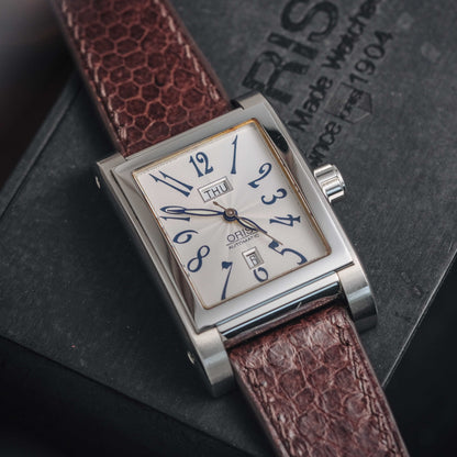 ORIS MILES RECTANGULAR AUTOMATIC REF. 585-7525-40-02