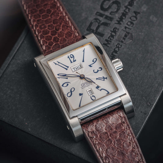 ORIS MILES RECTANGULAR AUTOMATIC REF. 585-7525-40-02