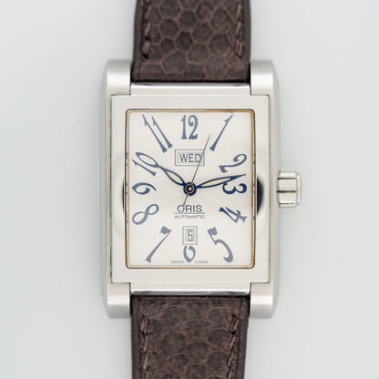 ORIS MILES RECTANGULAR AUTOMATIC REF. 585-7525-40-02