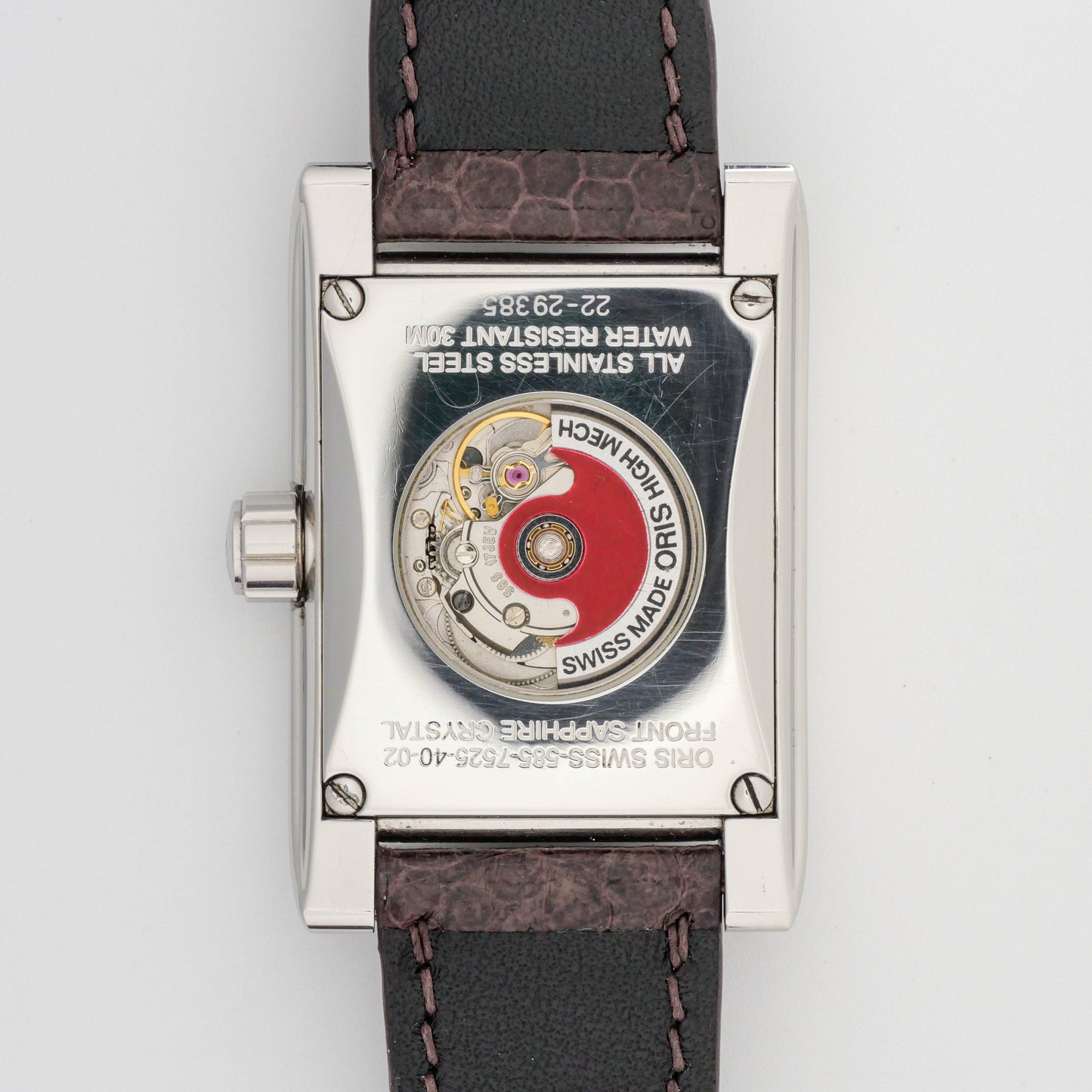 ORIS MILES RECTANGULAR AUTOMATIC REF. 585-7525-40-02