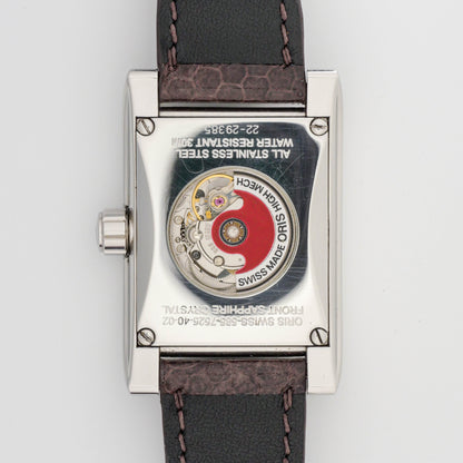 ORIS MILES RECTANGULAR AUTOMATIC REF. 585-7525-40-02