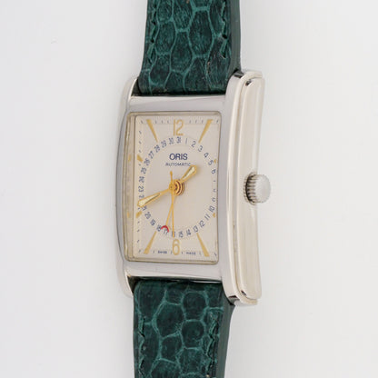 {FULL SET} ORIS RECTANGULAR POINTER DATE AUTOMATIC REF. 7460
