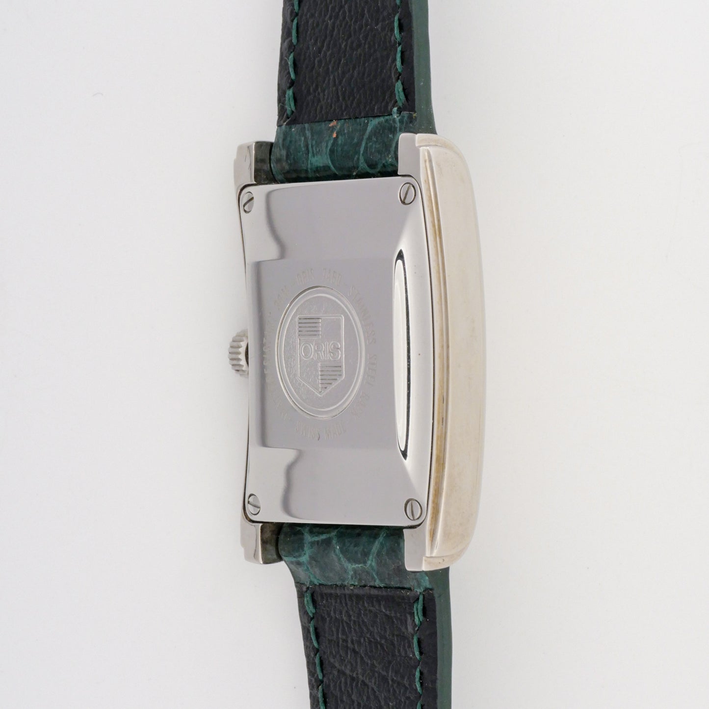 {FULL SET} ORIS RECTANGULAR POINTER DATE AUTOMATIC REF. 7460