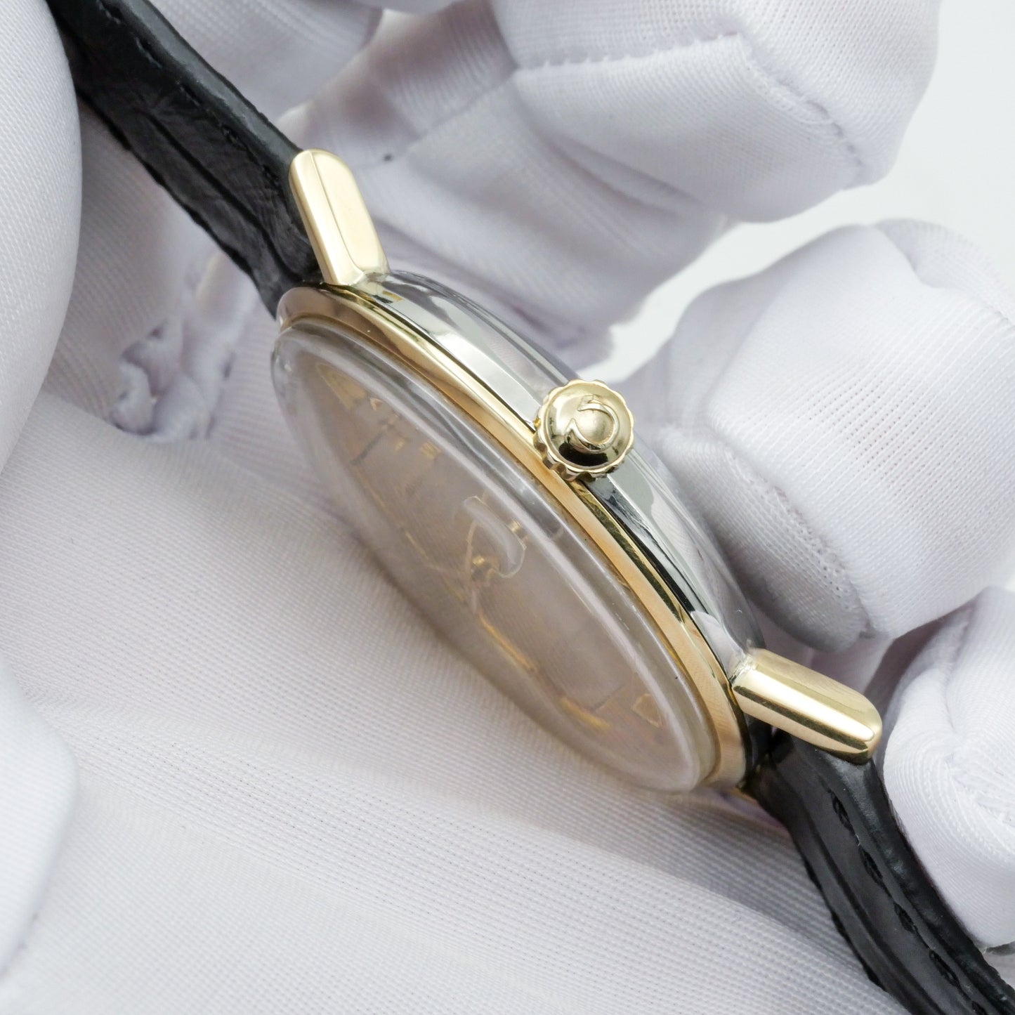 OMEGA SEAMASTER DE VILLE AUTOMATIC GOLD DIAL REF. 166.020