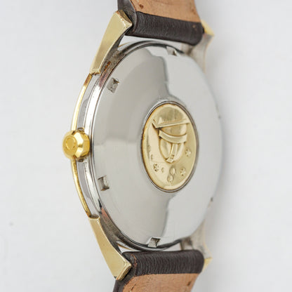 OMEGA CONSTELLATION "PIE PAN" CHRONOMETER AUTOMATIC GOLD CAPPED REF. 168.005