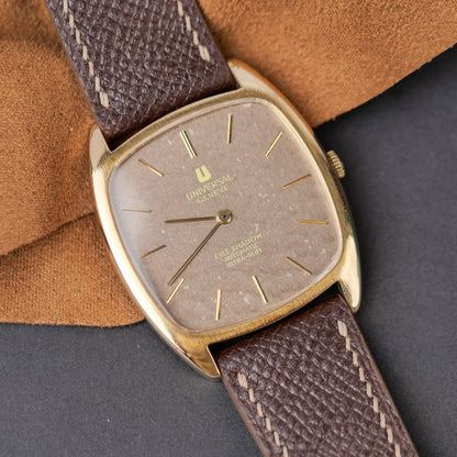 UNIVERSAL GENÈVE GILT SHADOW AUTOMATIC ULTRA-SLIM REF. 566105