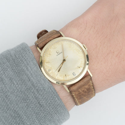 OMEGA 14K GOLD FILLED "PATINA" DIAL REF. P-6286