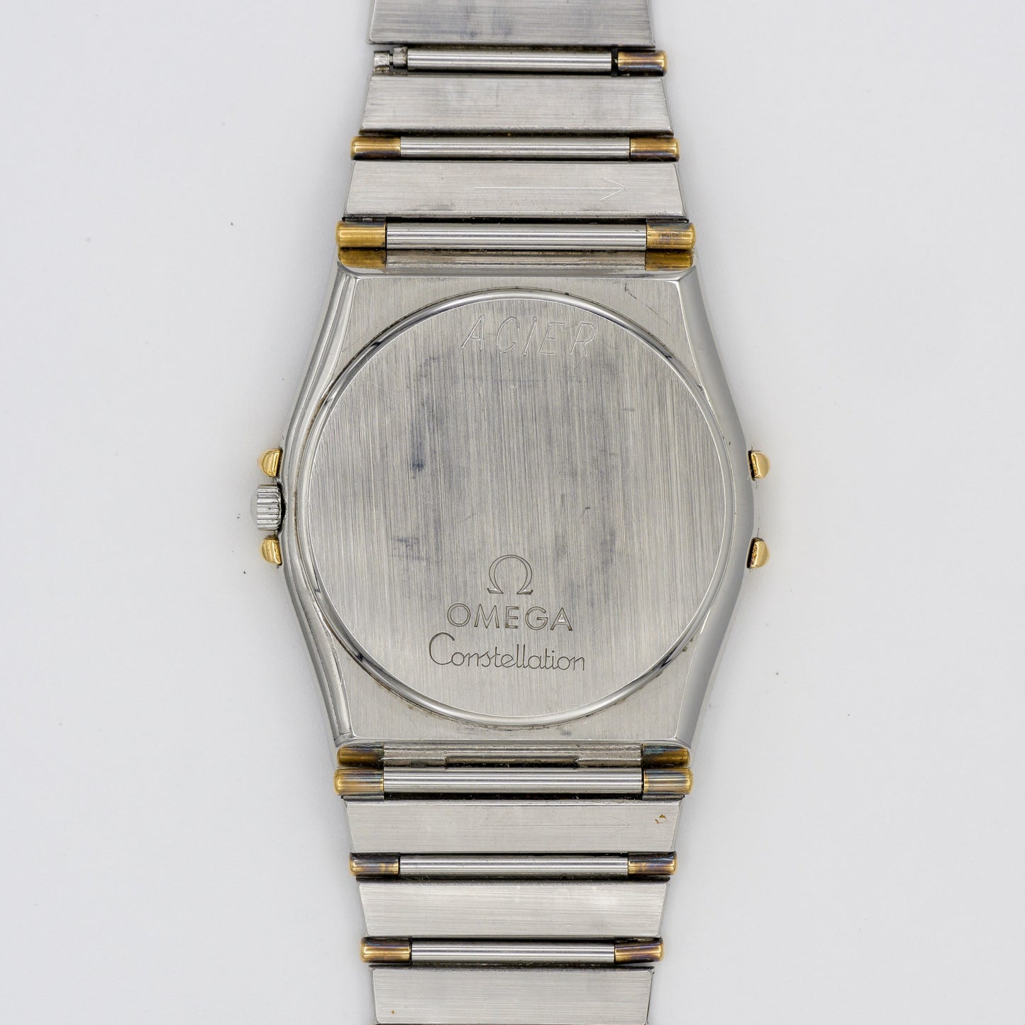 OMEGA CONSTELLATION DAY-DATE 18K YELLOW GOLD & STEEL REF. 396.1080