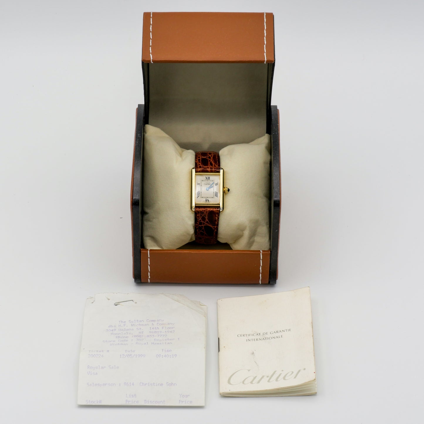 CARTIER MUST DE CARTIER TANK REF. 2415