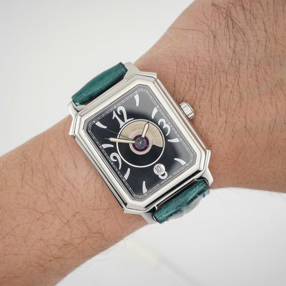 PERRELET RECTANGLE ROYALE DOUBLE ROTOR AUTOMATIC NO. 109