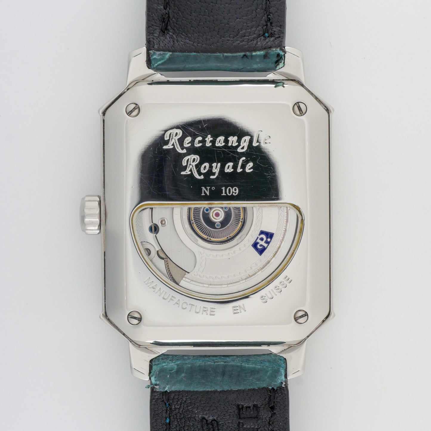 PERRELET RECTANGLE ROYALE DOUBLE ROTOR AUTOMATIC NO. 109