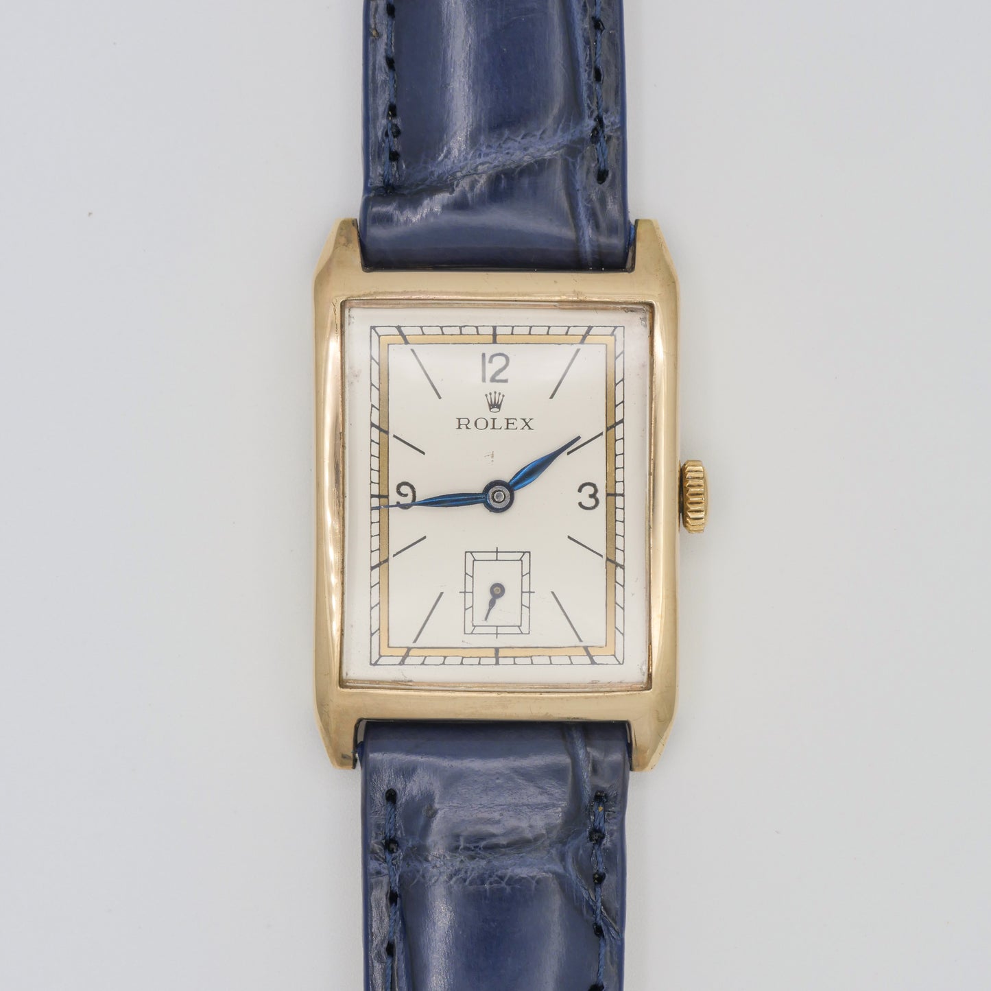 ROLEX 9K GOLD CASE ART DECO REF. 34-57313