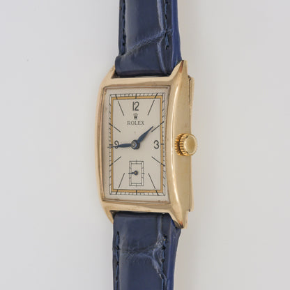 ROLEX 9K GOLD CASE ART DECO REF. 34-57313