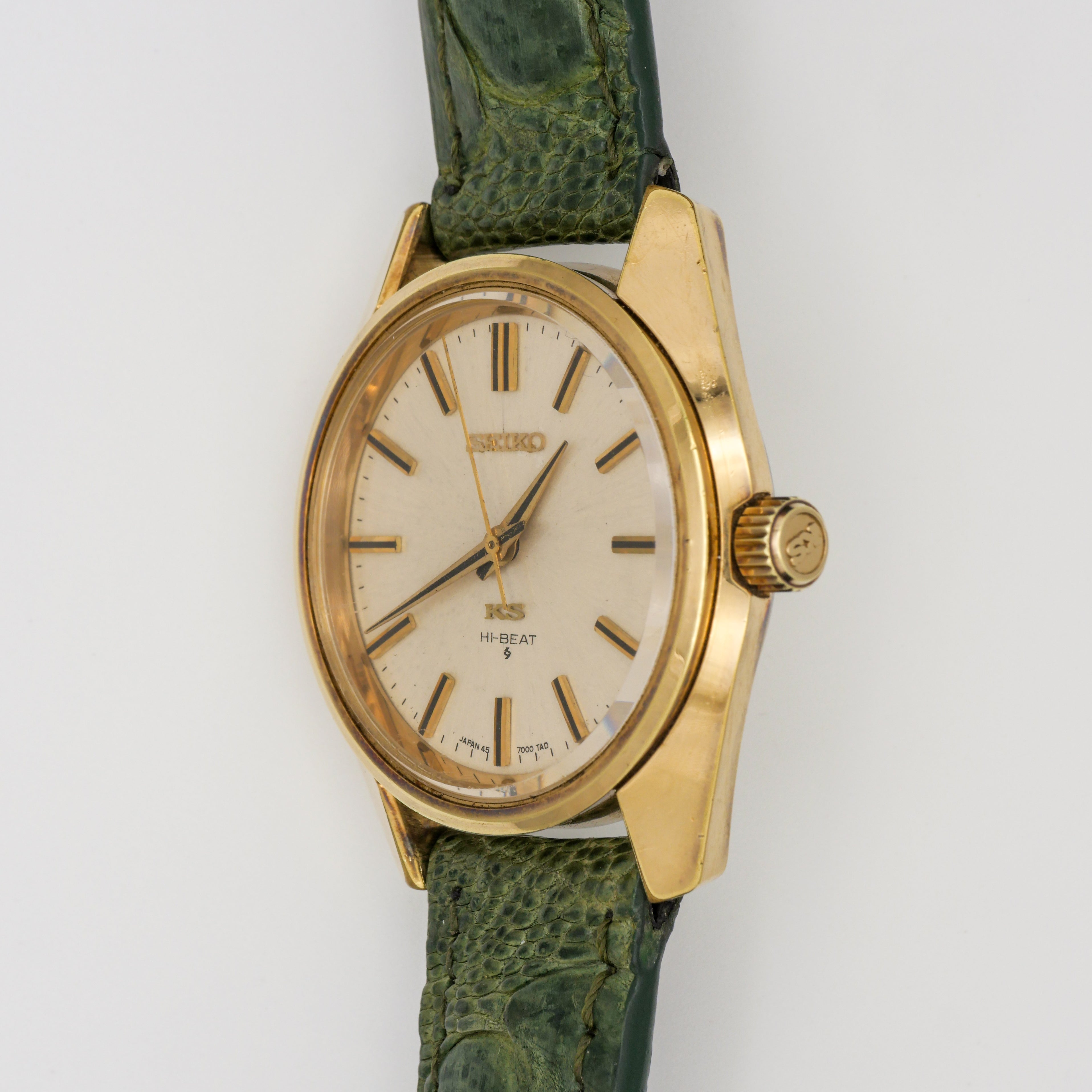 KING SEIKO 自動巻き時計 ゴールド SEIKO KING KS HI-BEAT 36000 REF. 45-7000 – Zeit Vintage Watch