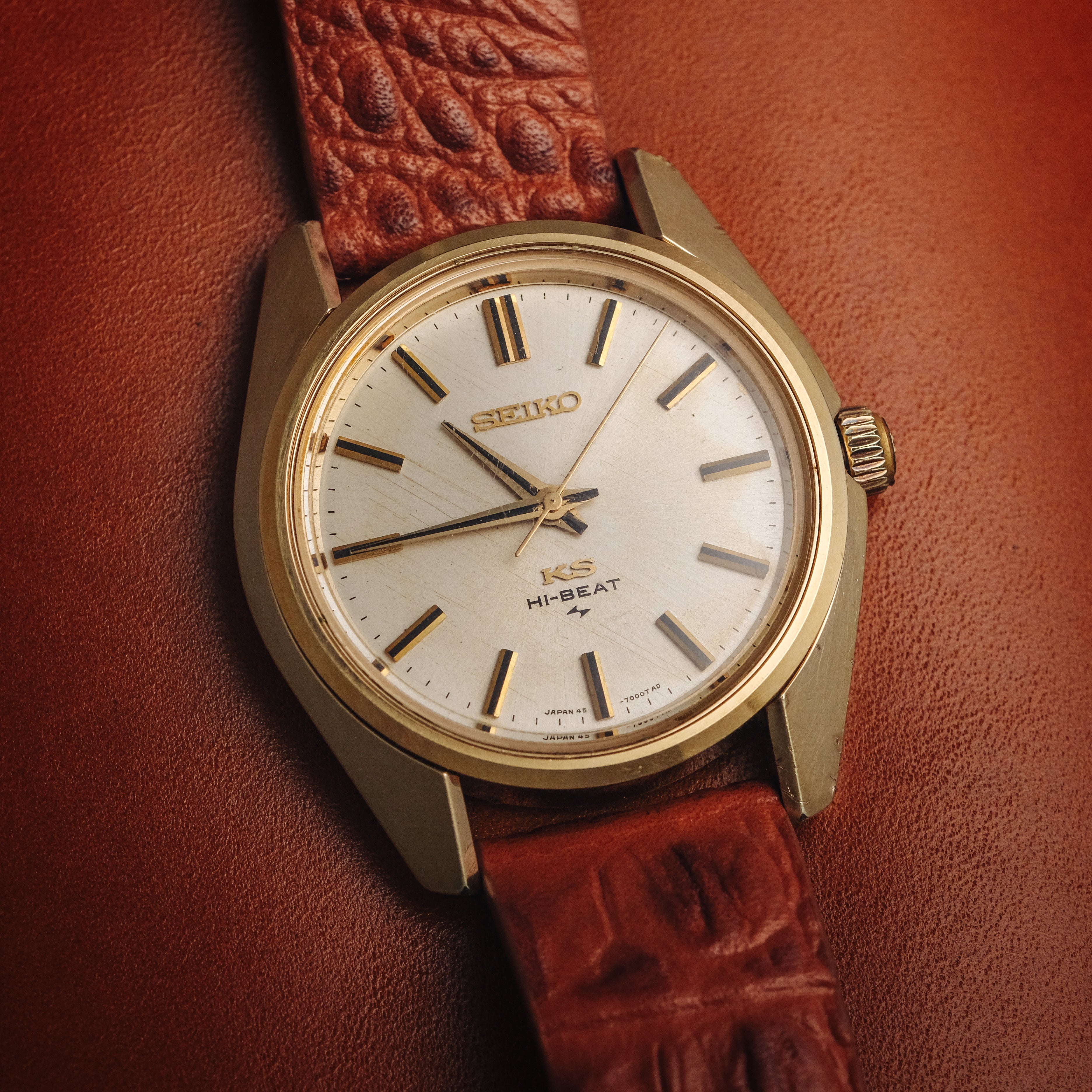 【希少美品】KING SEIKO KS HI-BEAT 45-7001 Exc+5* Vintage SEIKO King Hi Beat KS 45-7001 Hand Winding