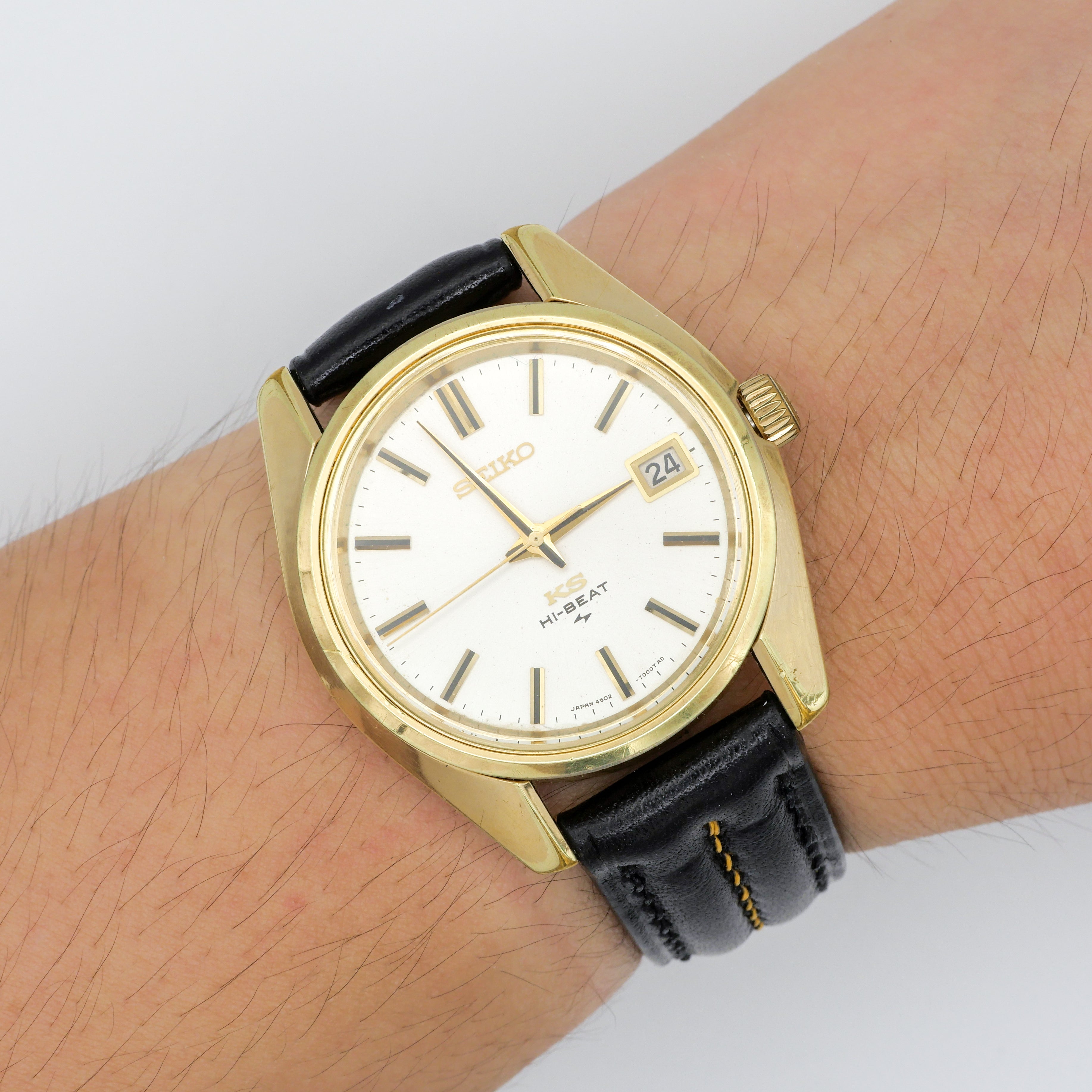 Seiko King Seiko 4502-7001 Hi-Beat Date ST.Steel Manual