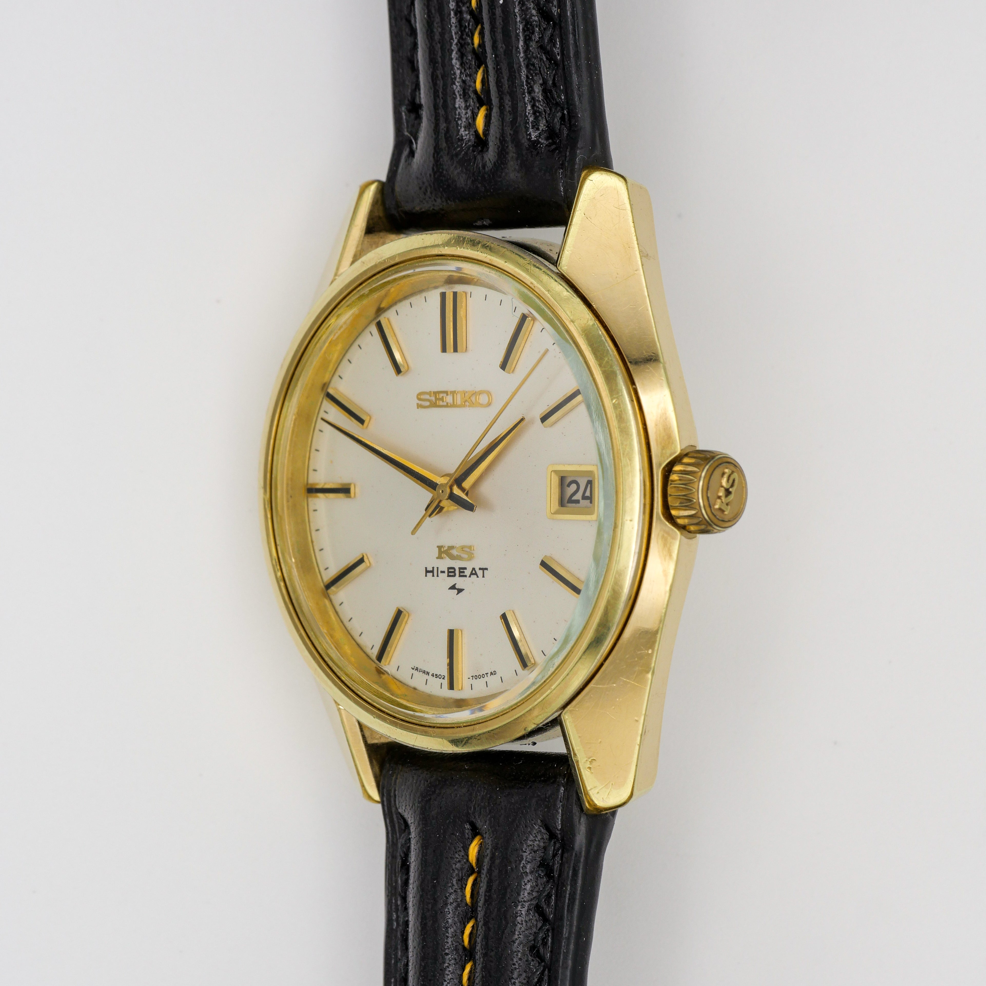 Seiko King Seiko 4502-7001 Hi-Beat Date ST.Steel Manual