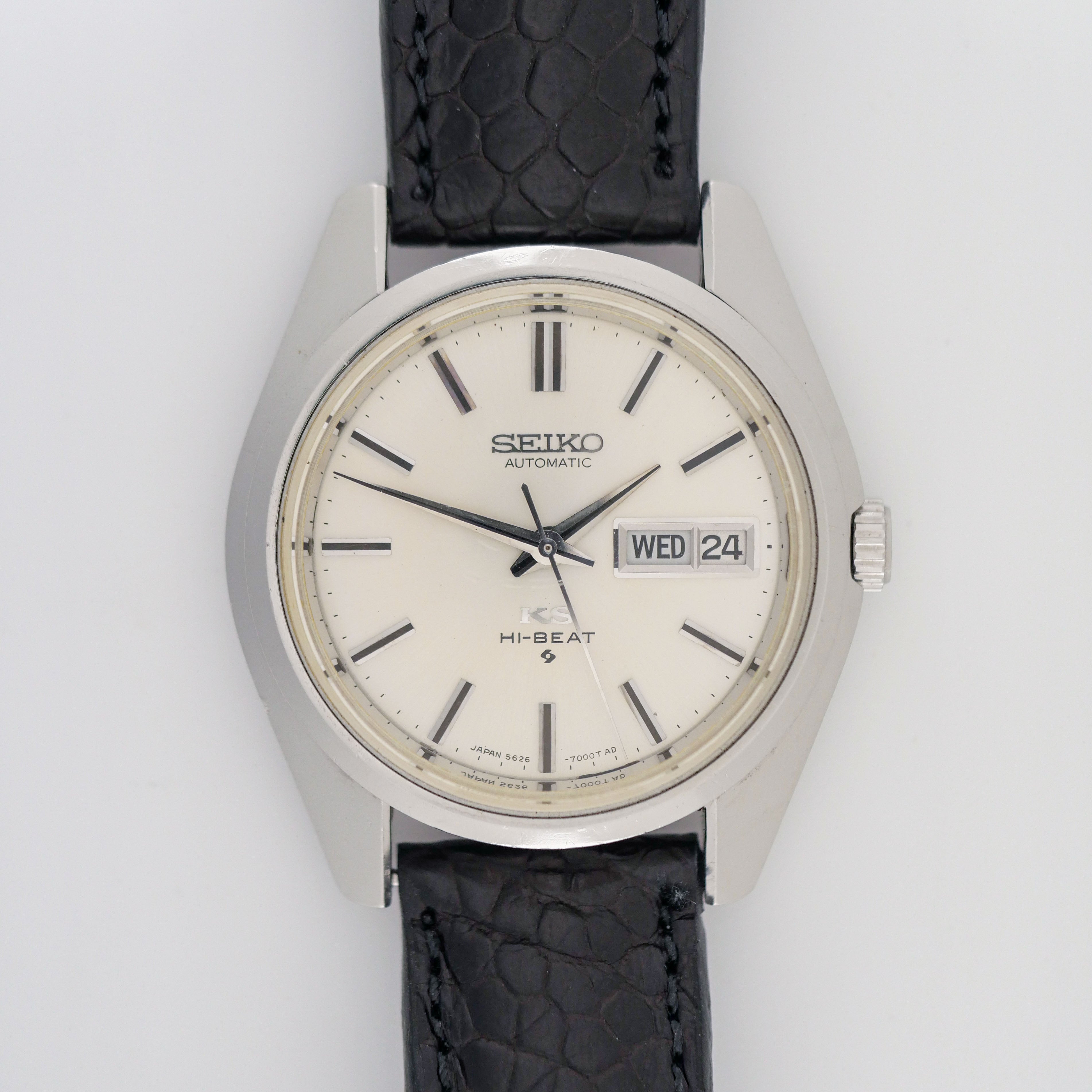 SEIKO 自動巻き時計 KS HI-BEAT 5626-7000 稼働中 SEIKO KS HI-BEAT AUTOMATIC REF. 5626-7000 – Zeit Vintage Watch