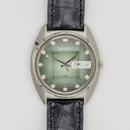 SEIKO LORD MATIC LM 23 JEWELS AUTOMATIC FACETED CRYSTAL REF. 5606-7230
