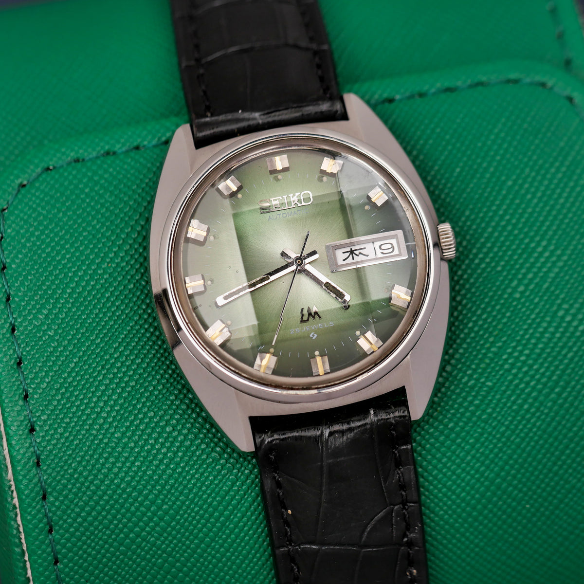 SEIKO LORD MATIC LM 23 JEWELS AUTOMATIC FACETED CRYSTAL REF. 5606 